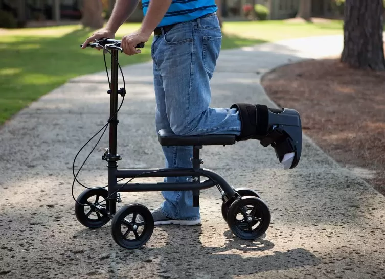 lower leg problem knee scooter