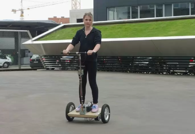 scooter weight balanced