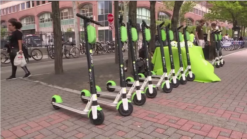 Lime scooter rentals