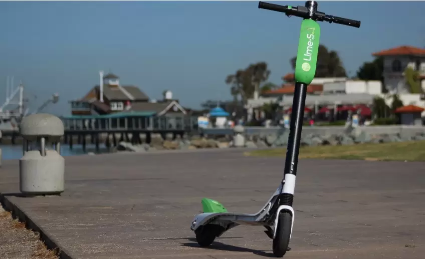 Lime scooter