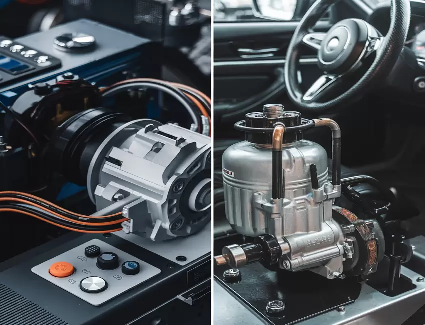 Electric versus Hydraulic Power Steering Compared