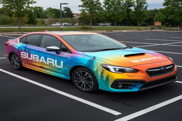 Subaru Wrap for Your Car