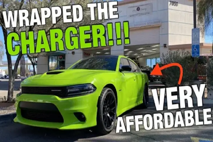 How Much Does It Cost To Wrap A Dodge Charger