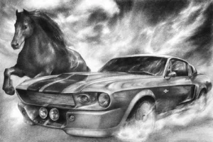 Drawing burmhcczepe Car