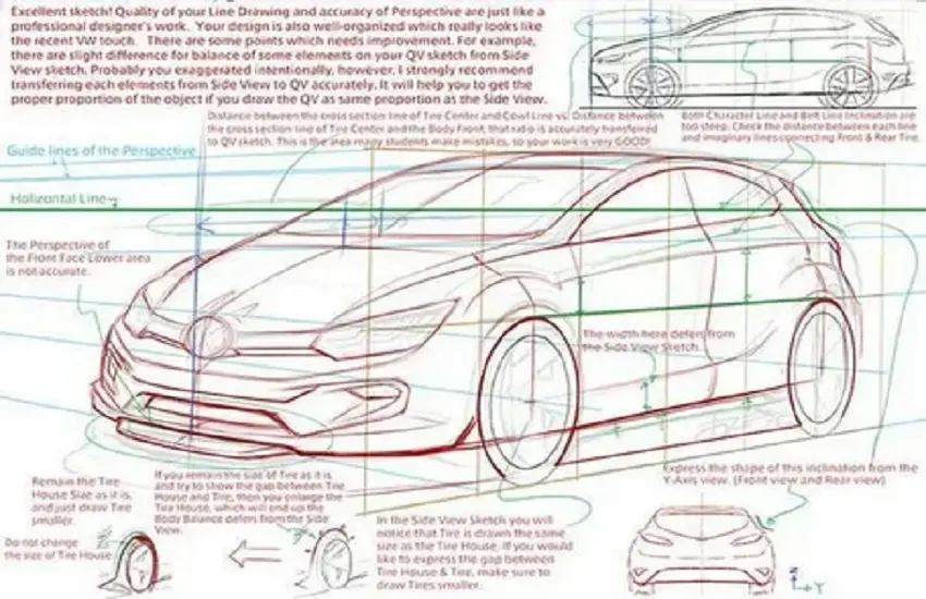 The Role of Proportions in Car Design