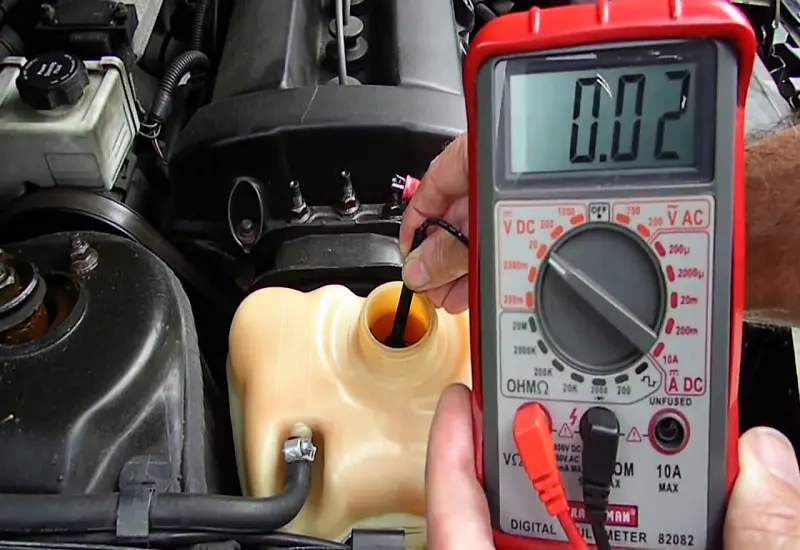 How a Multimeter Works for Coolant Testing